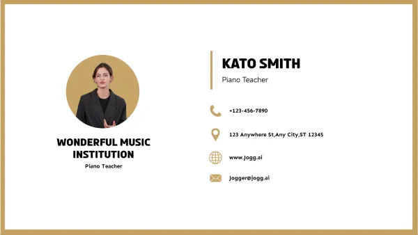 Minimalist Business Card