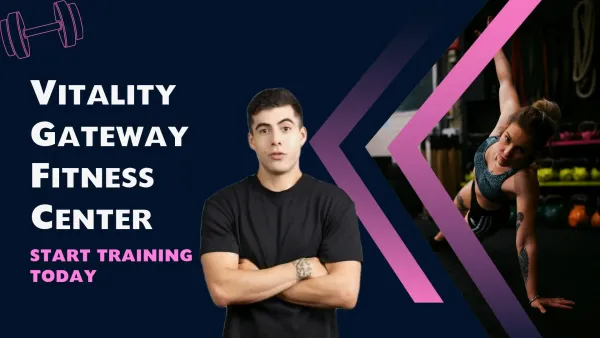 Gym Advertisement Pink