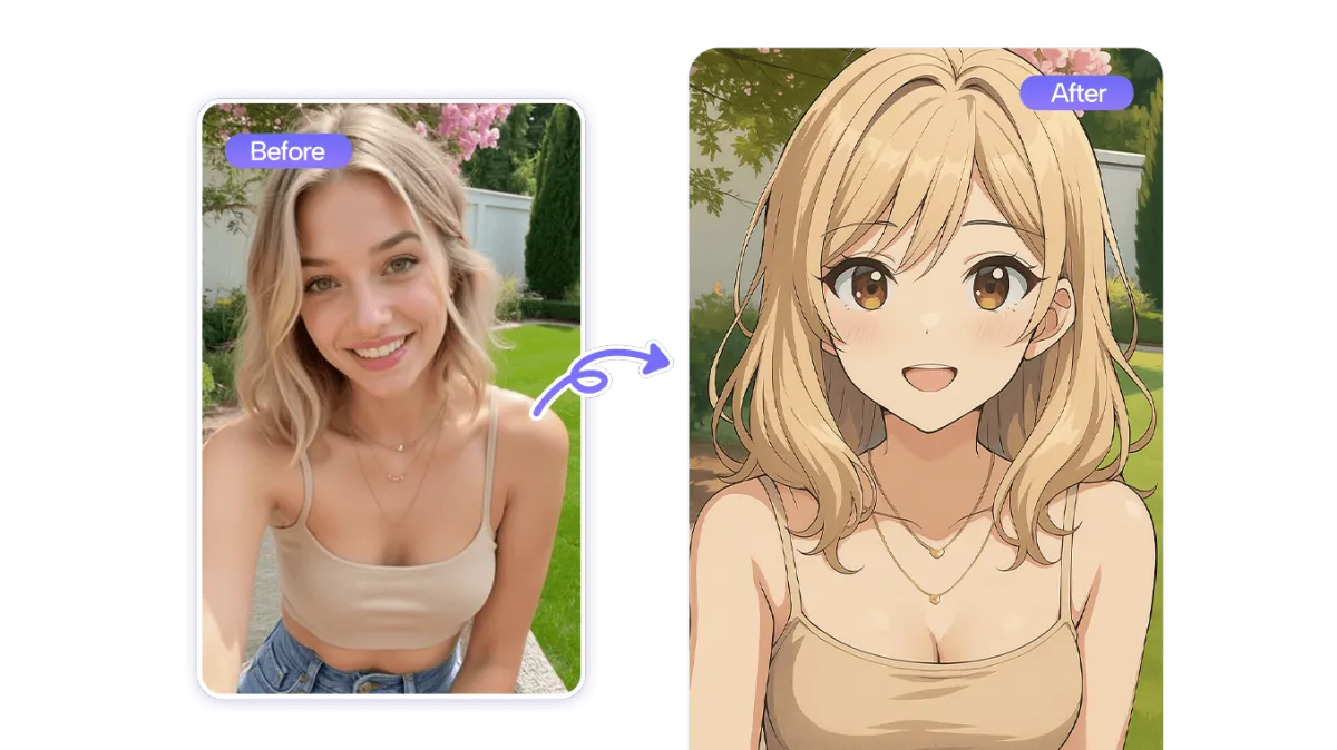 AI Anime Selfie