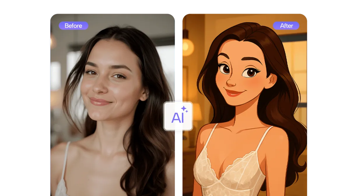 AI Cartoon Selfie