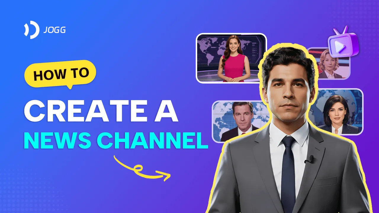 How to create ai news channel