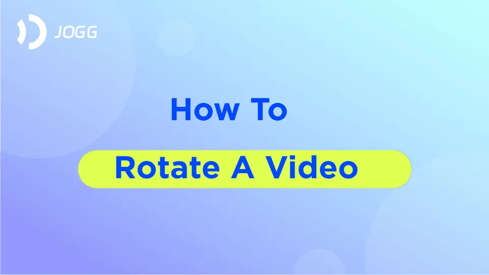 How to rotate a video feature image
