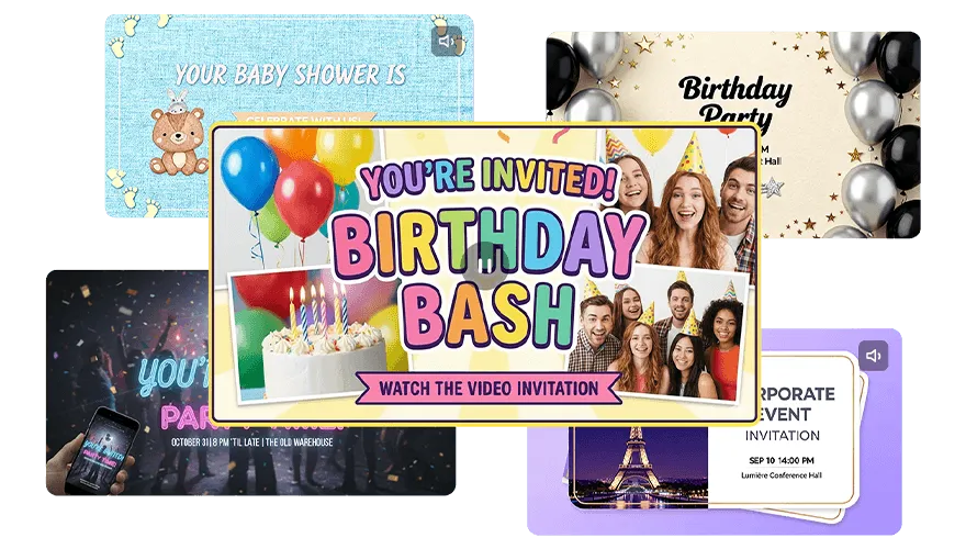 Invitation Video Maker