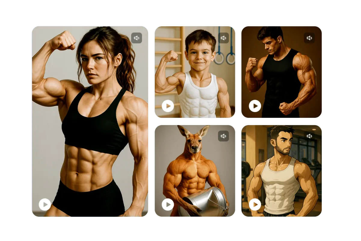 Pro Video Quality For Muscle Generation