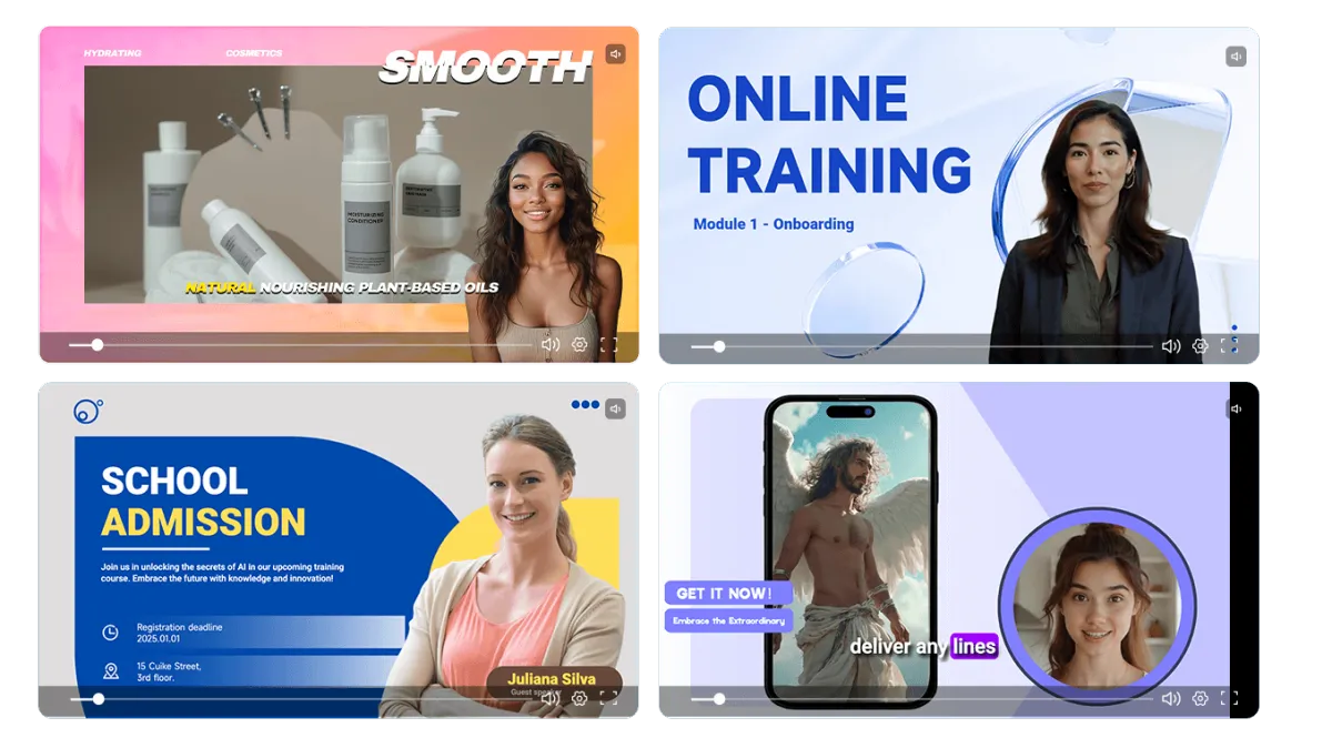 Script to Video - Rich Templates