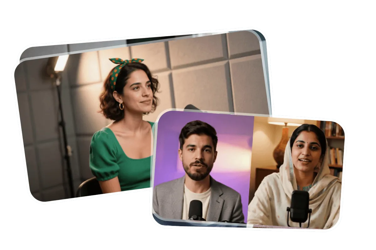 Split-Screen Podcast