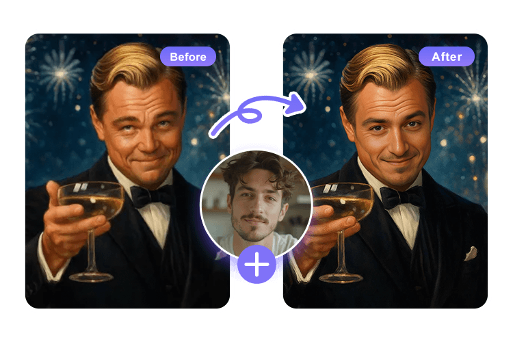 Swap Face with Movie Roles