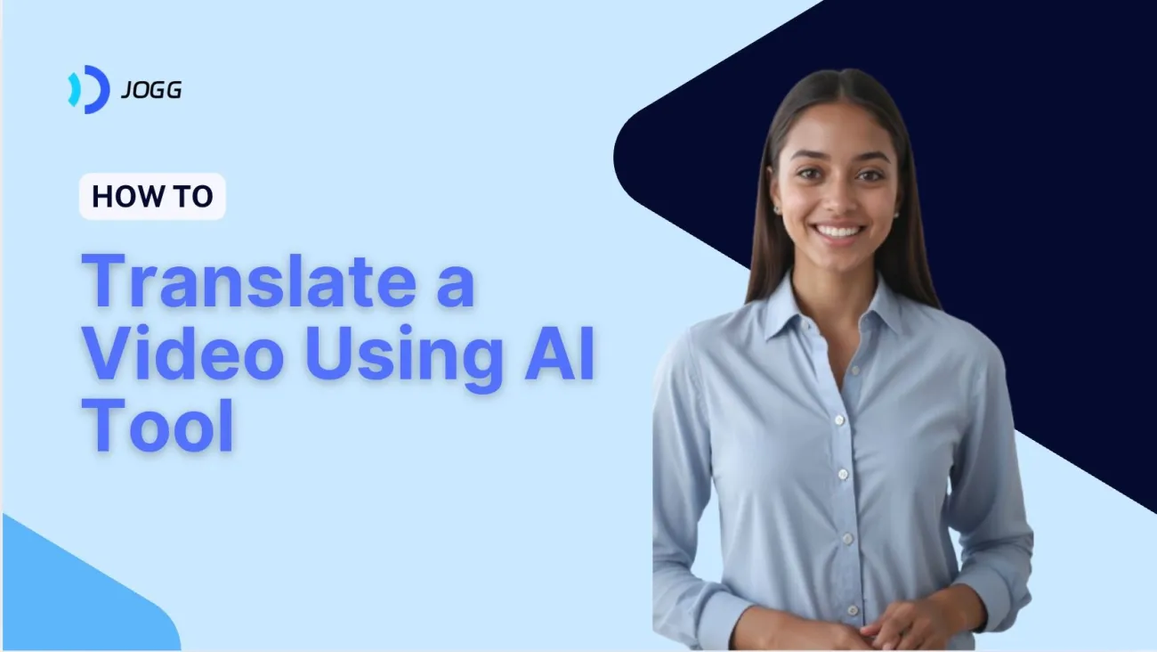 Translate a video using ai tool