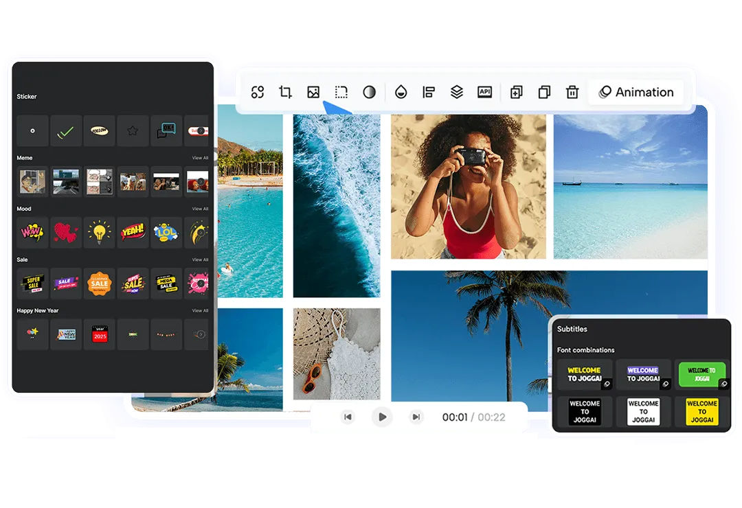 Video collage feature image