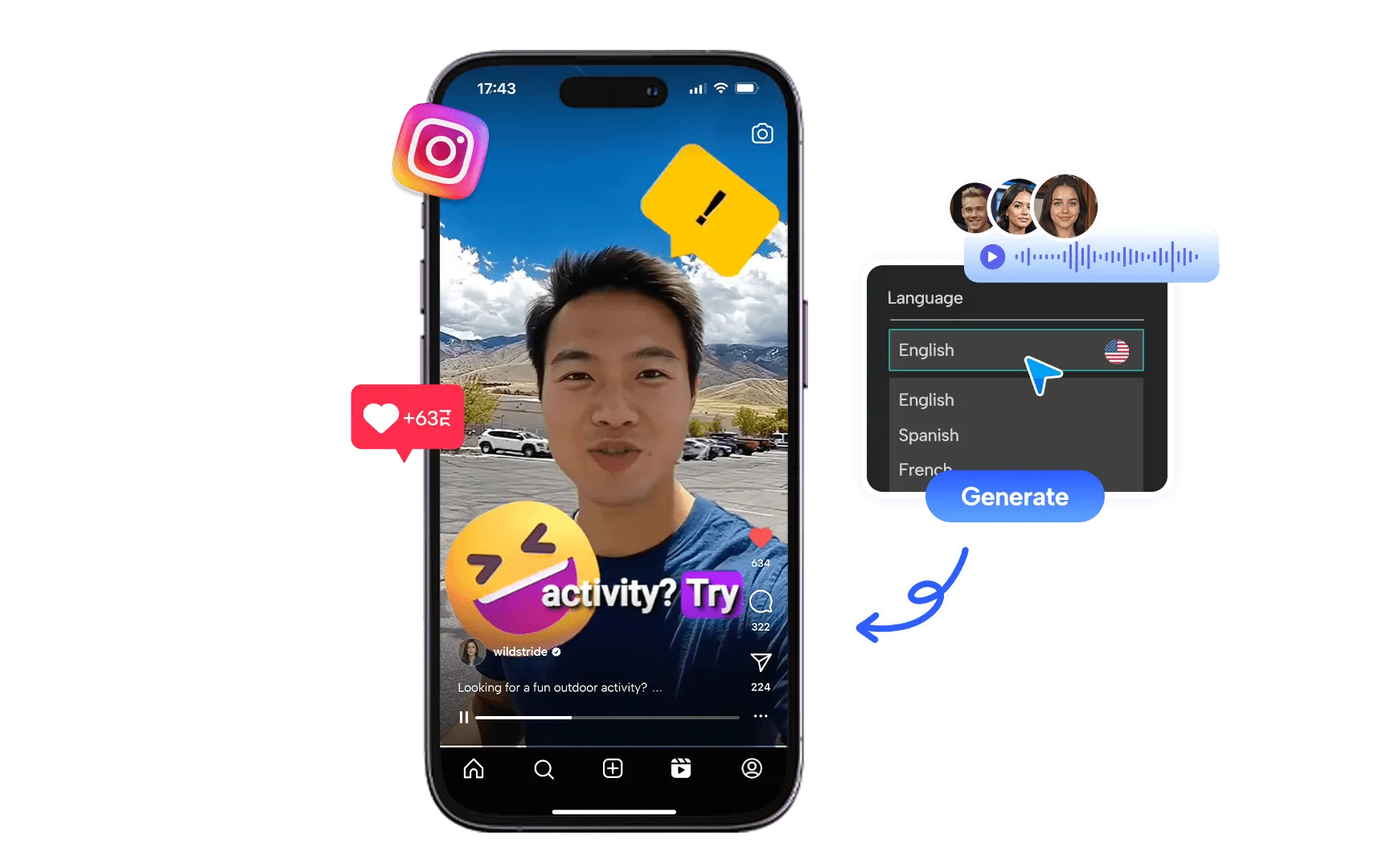 Instagram AI Reel Maker