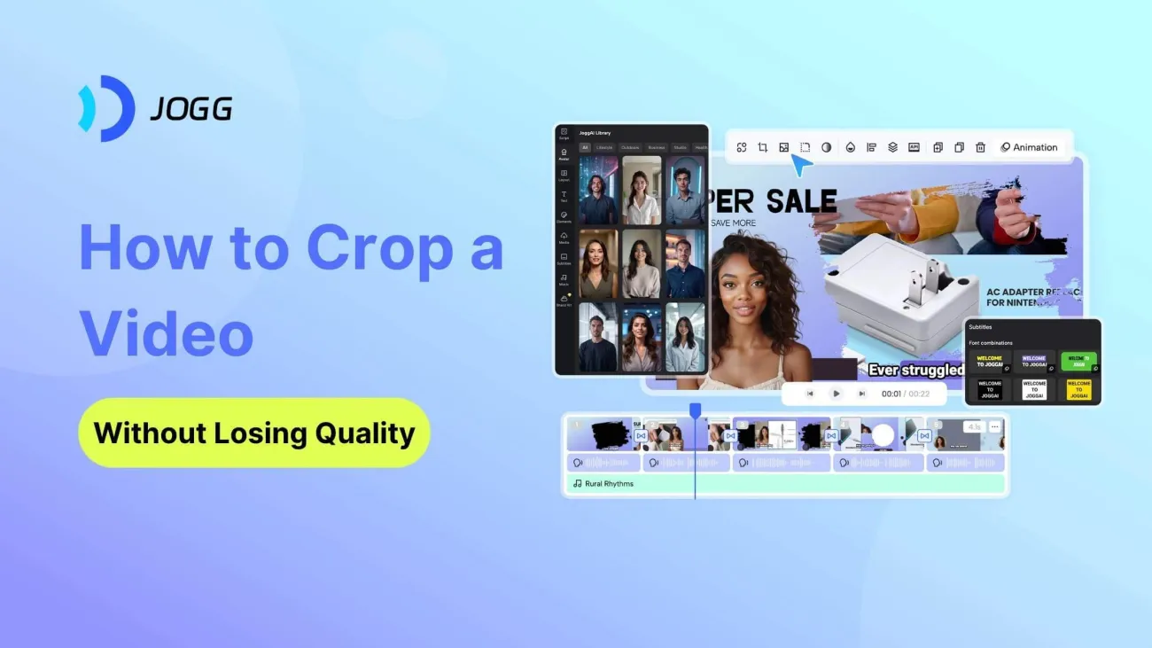 how to crop a video