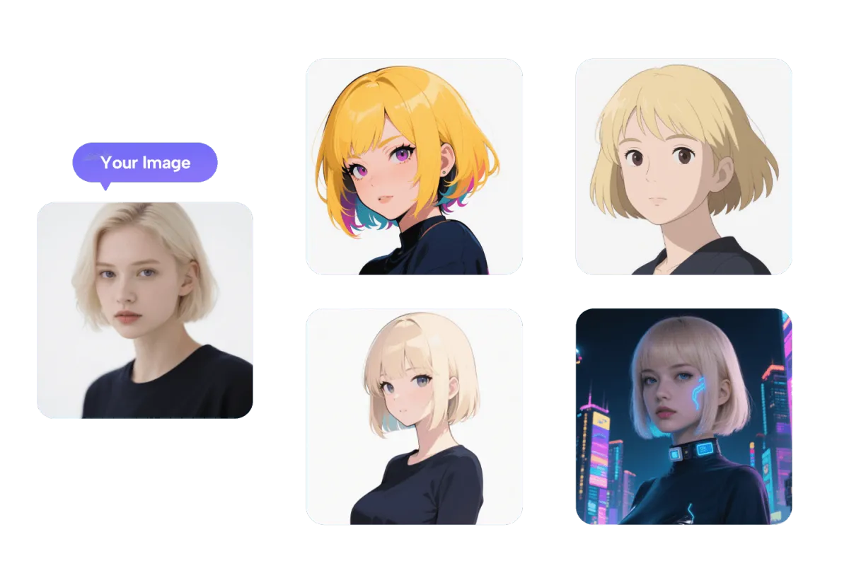 various anime styles